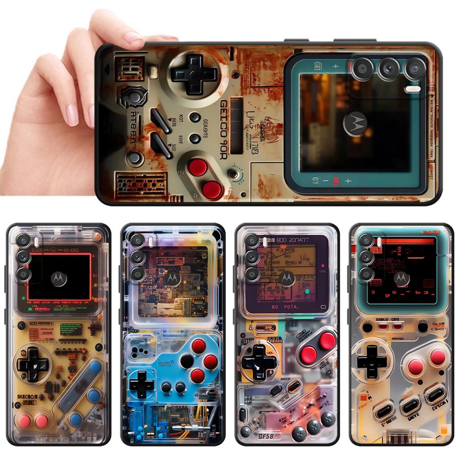Gaming Console Logo - Retro Gaming Konsole Fall für Moto