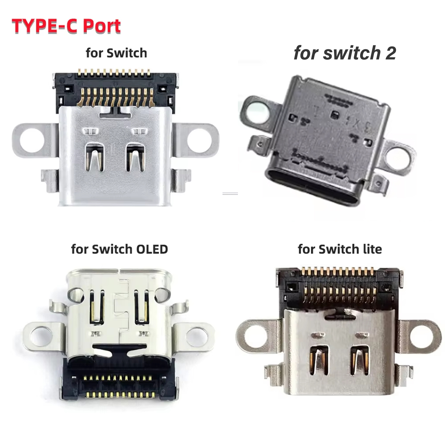Gaming Console Nintendo Switch - Ersatz Typ C Port Ladeanschluss für