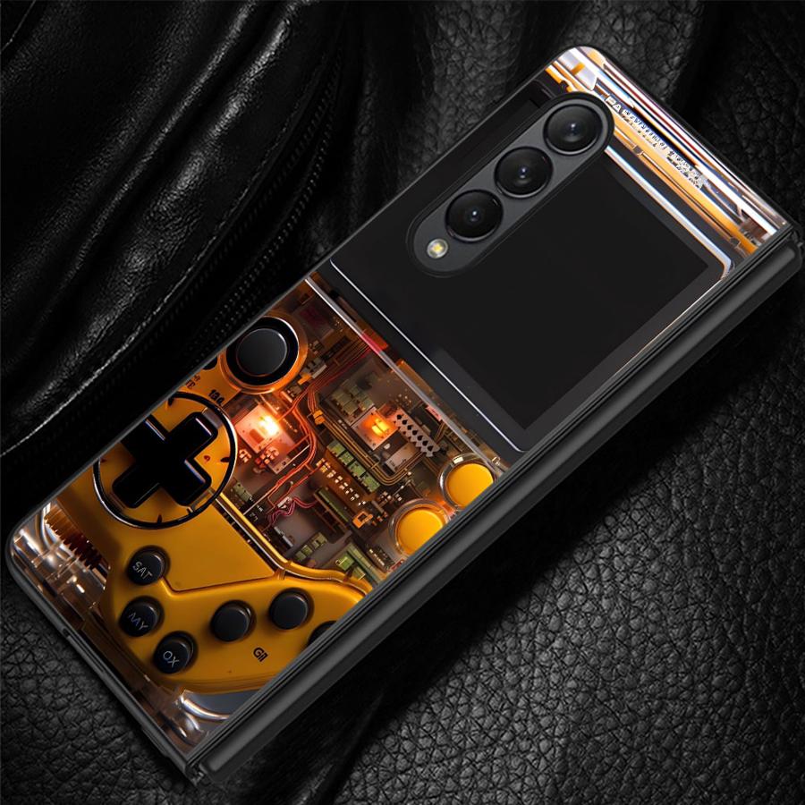 Gaming Console Logo - Coole Gaming-Konsolen-Handyhülle für Samsung Galaxy Z