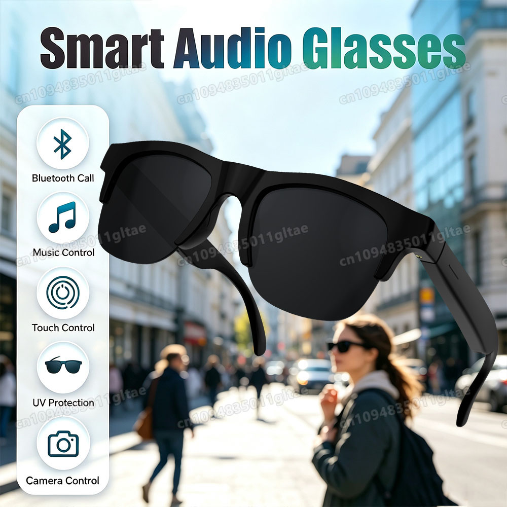 Headset Gaming Console - NEUE Smart-Brille V5.3 Bluetooth-Anruf Hochwertige Kopfhörer