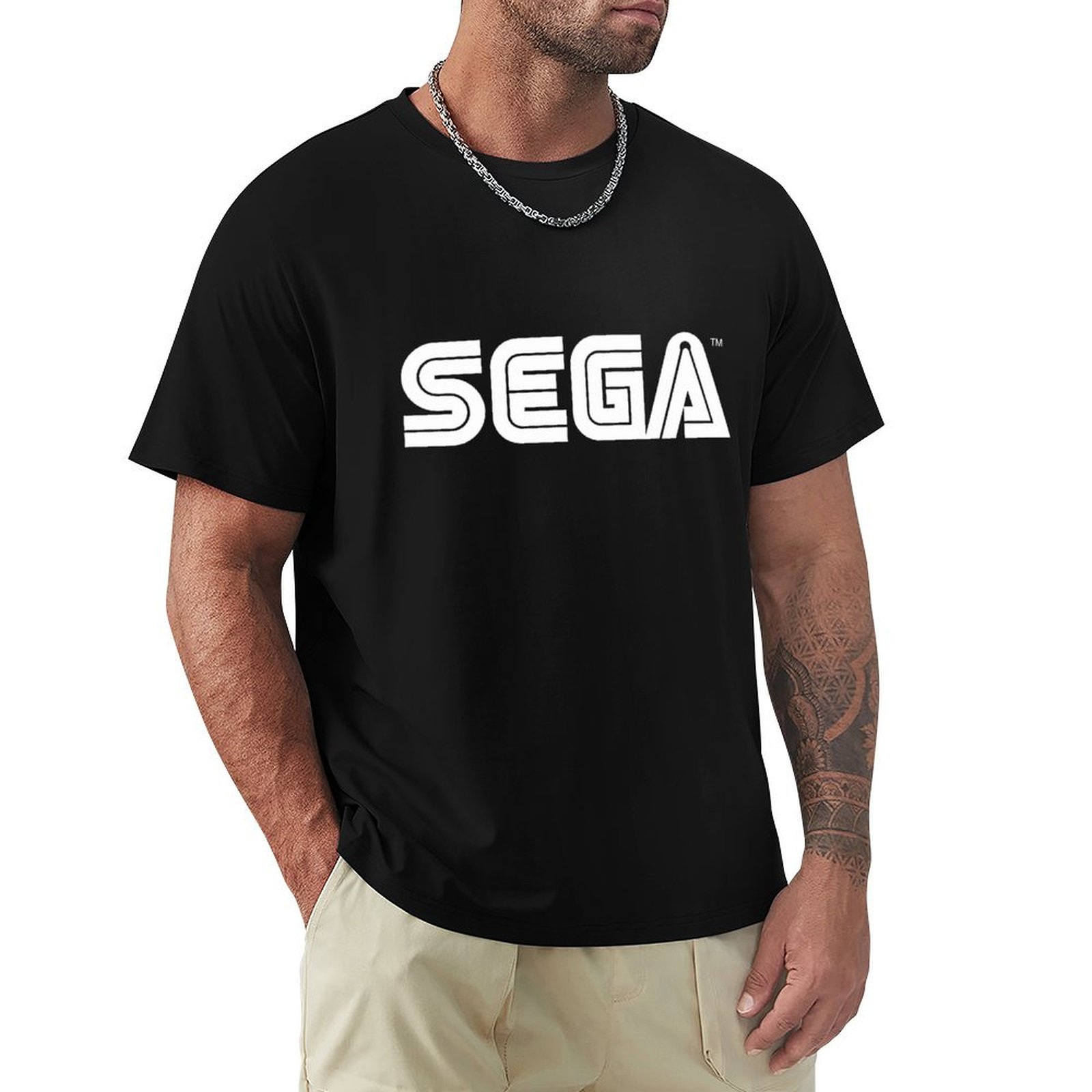 Gaming Console Logo - Retro-Gaming-Konsole Logo T-Shirt, Kurzarm-Oberteil für den