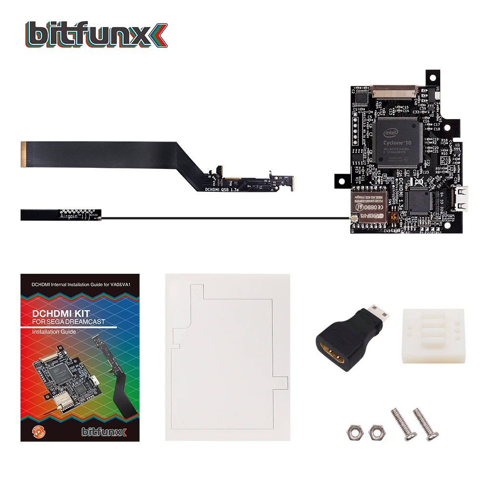 Gaming Console Definition - BitFunx DCHDMI Kit für SEGA Dreamcast