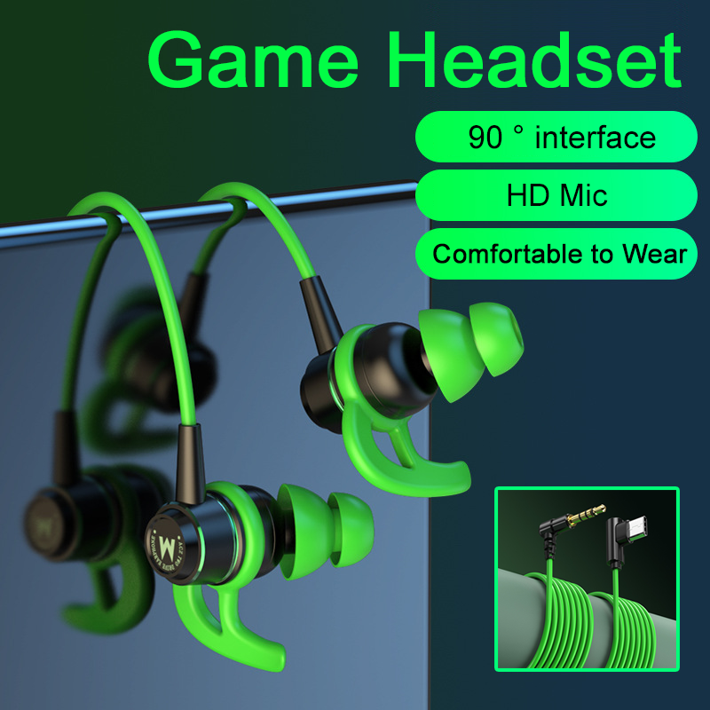 Gaming Console For Your Phone - Gaming-Headsets HiFi In-Ear 90-Grad-Winkelstecker Typ C
