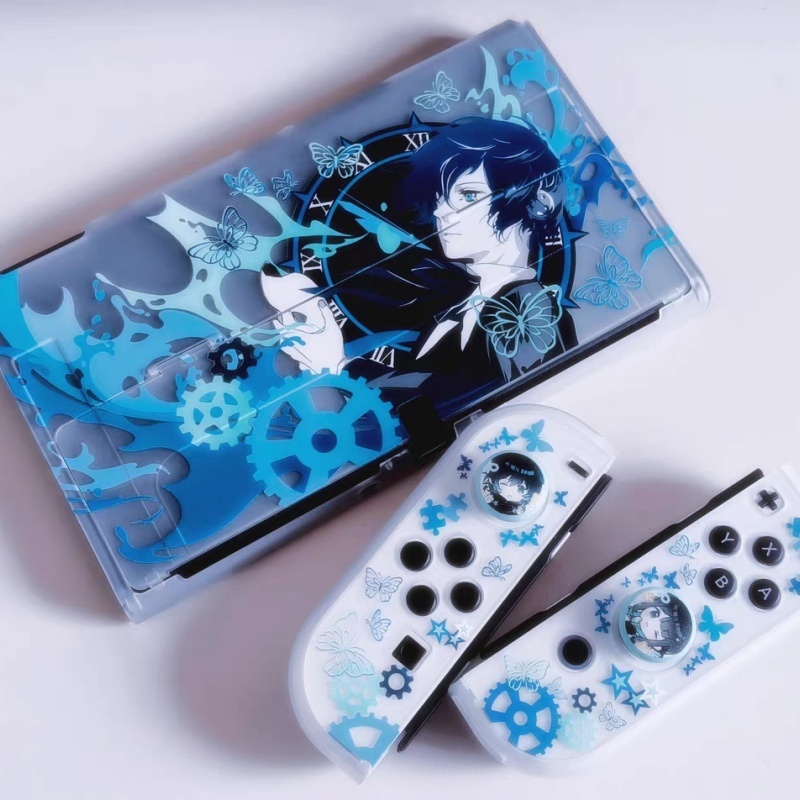 Gaming Console Nintendo Switch - Trendige Halbtransparente Persona 3 Makoto Yuki