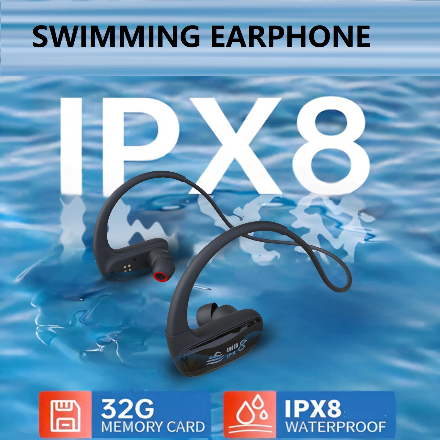 Gaming Console For Your Phone - Schwimmen Kopfhörer 16/32GB MP3 Musik Player