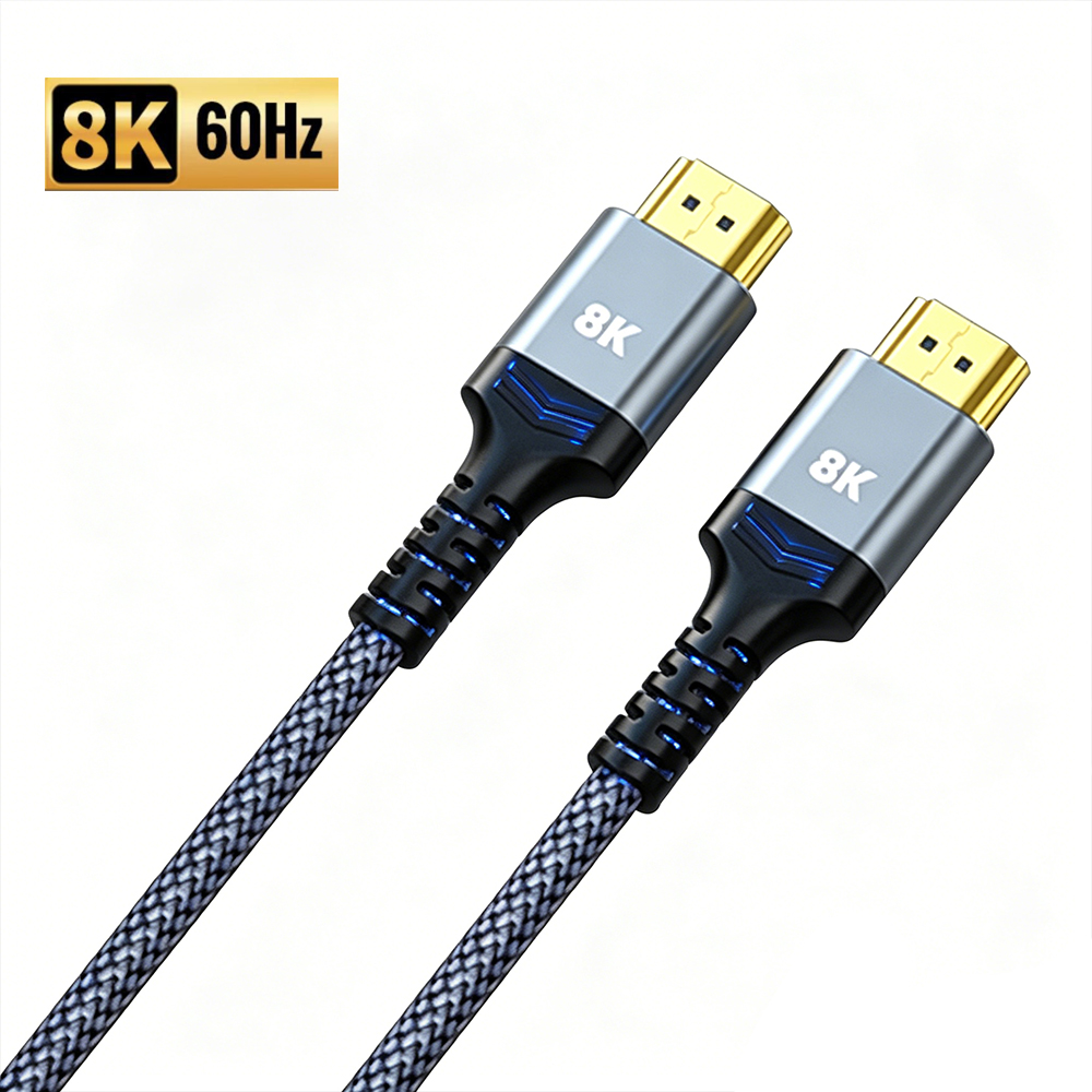 Gaming Console Definition - Ultra-Hochgeschwindigkeits-HDMI-kompatibles 2.1 Geflechtkabel 8K 60Hz 48Gbps