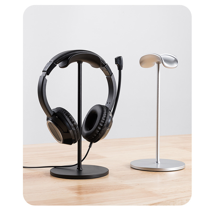 Headset Gaming Console - Kopfmontierter Kopfhörerständer aus Metall, rutschfester, abnehmbarer