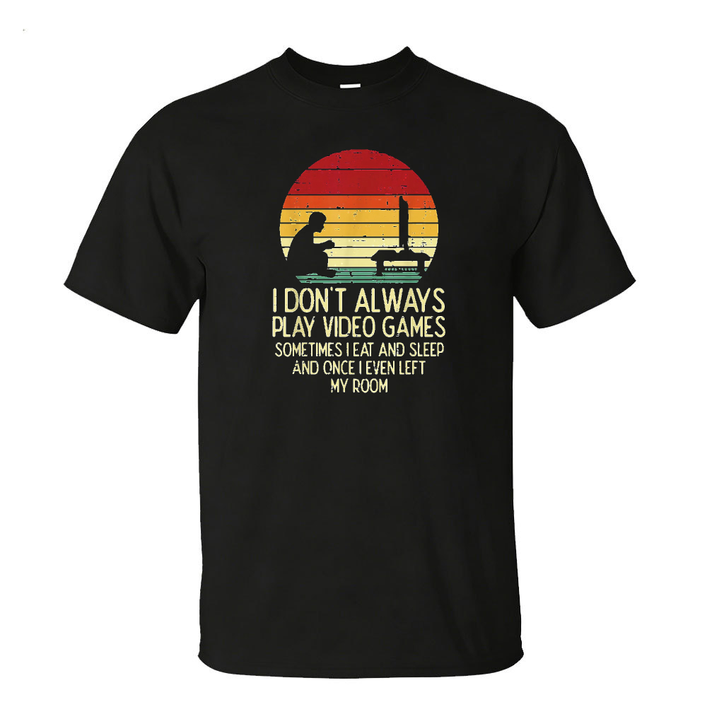 Gaming Console Quotes - Ich spiele nicht immer Videospiele, Grafik-T-Shirt,