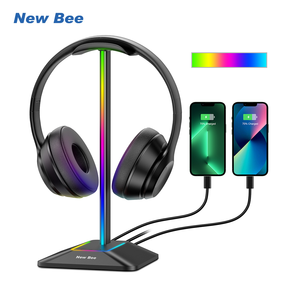 Neuer Bee Z8 RGB-Kopfhörerstän – Headset Gaming Console Bewertung und Preis