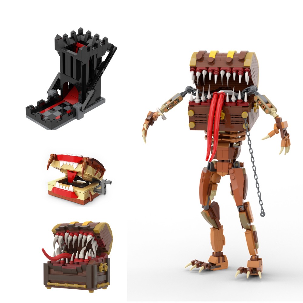 BuildMOC Spiel Mimic Chest Dun – Gaming Console Lego Bewertung und Preis