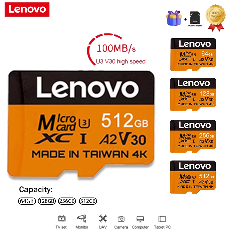 Lenovo Secure 512GB SD-Karten  – Gaming Console And Monitor Bewertung und Preis