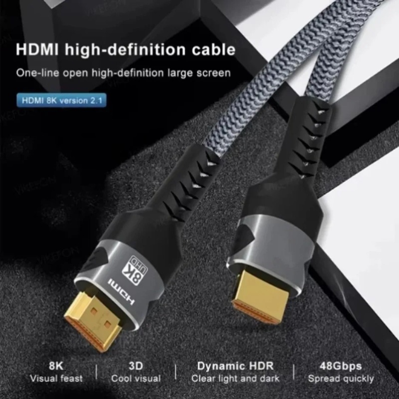8K UHD HDMI-Kabel 2.1 Hochgesc – Gaming Console Definition Bewertung und Preis