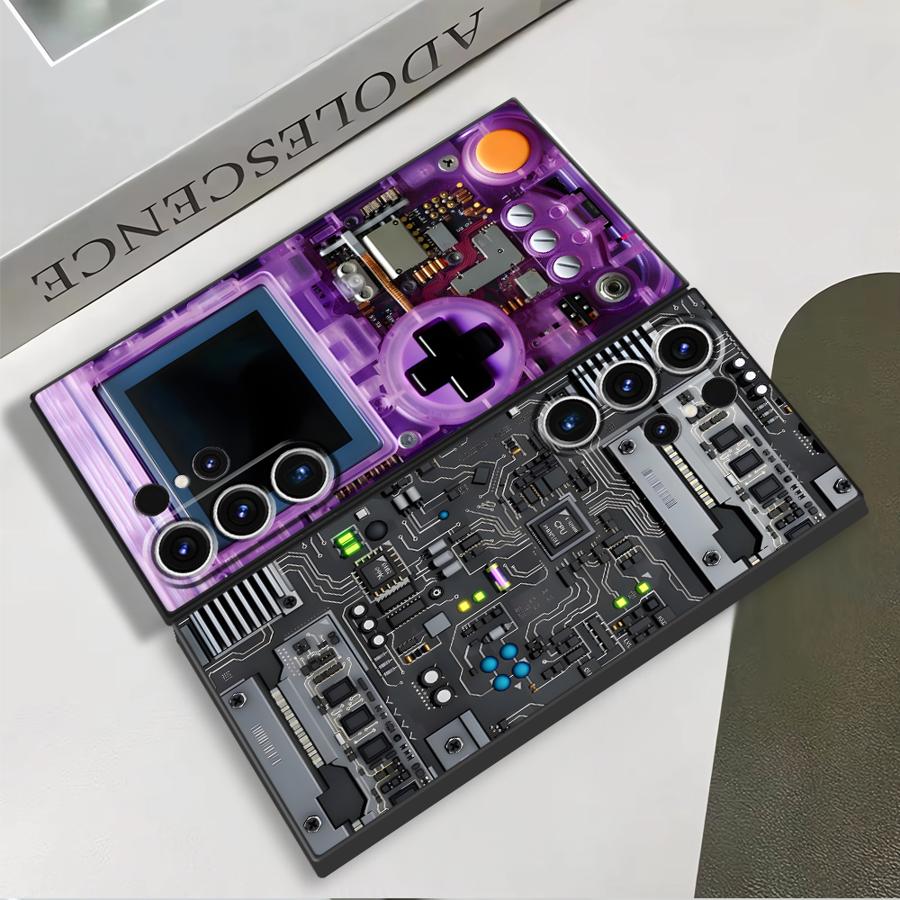Lila Gaming-Konsolen Handyhüll – Gaming Console Cartoon Bewertung und Preis