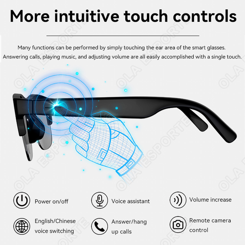 NEUE Smart-Brille V5.3 Bluetoo – Headset Gaming Console Bewertung und Preis