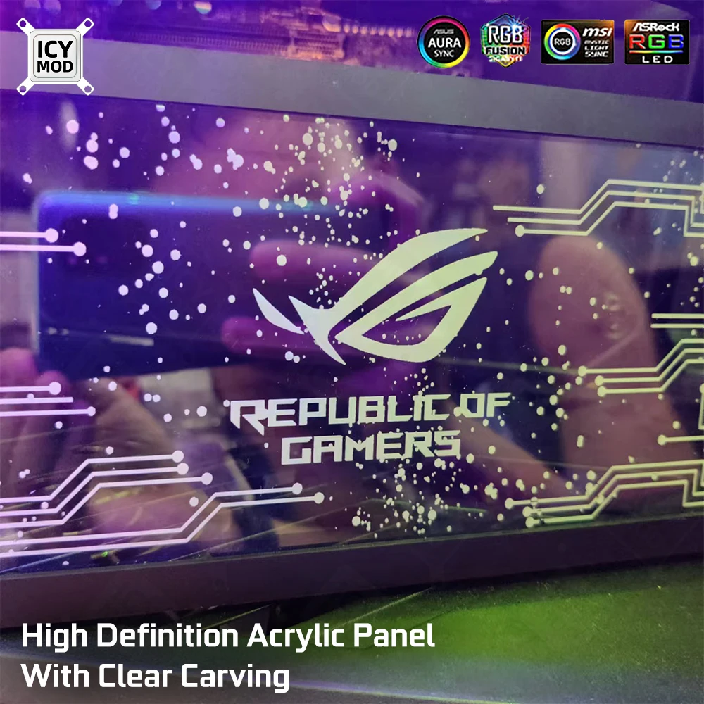 ICY MOD Transparentes Acryl AR – Gaming Console Tower Bewertung und Preis
