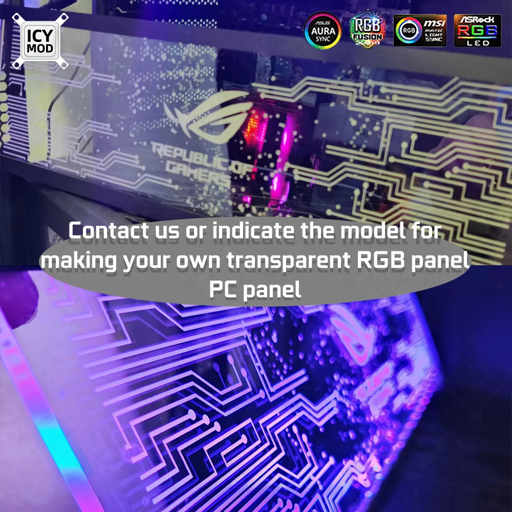 ICY MOD Transparentes Acryl AR – Gaming Console Tower Bewertung und Preis