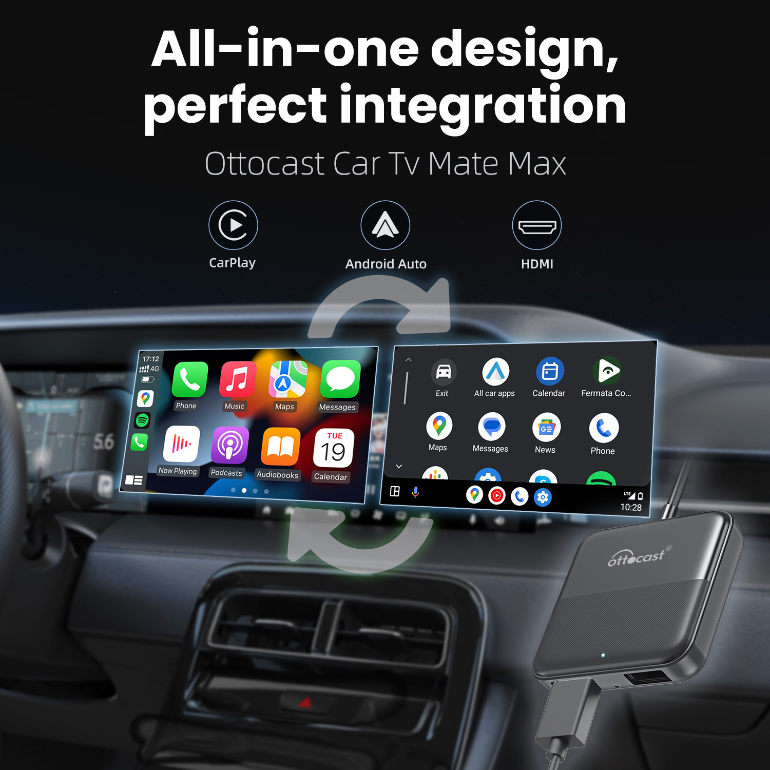 Ottocast Express Auto Tv Mate  – Gaming Console In Car Bewertung und Preis