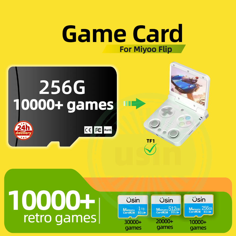 Spielkarte für Mio Flip 30000+ – Gaming Console Cartoon Bewertung und Preis
