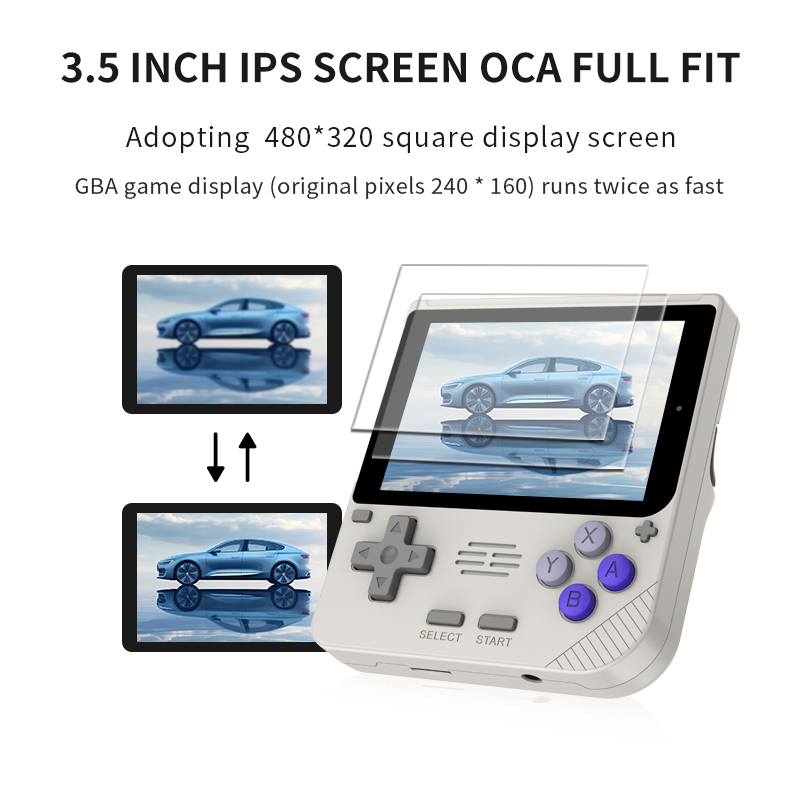 POWKIDDY V10 3,5-Zoll IPS Oca  – Gaming Console Cartoon Bewertung und Preis