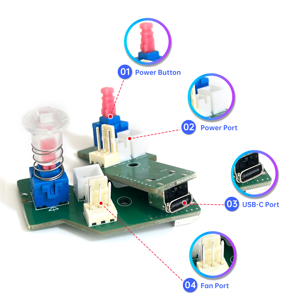 USB-Typ-C-Netzteil-Kit für Gam – Console Cooling Fan Bewertung und Preis