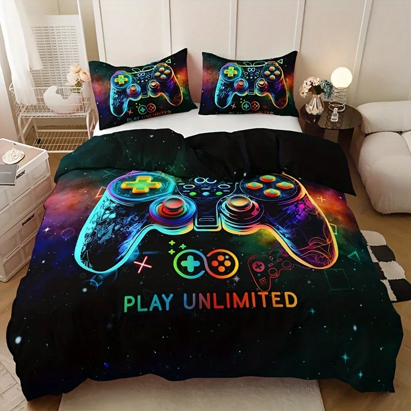 Spielkonsolen-Bettbezug-Set fü – Gaming Console Tower Bewertung und Preis