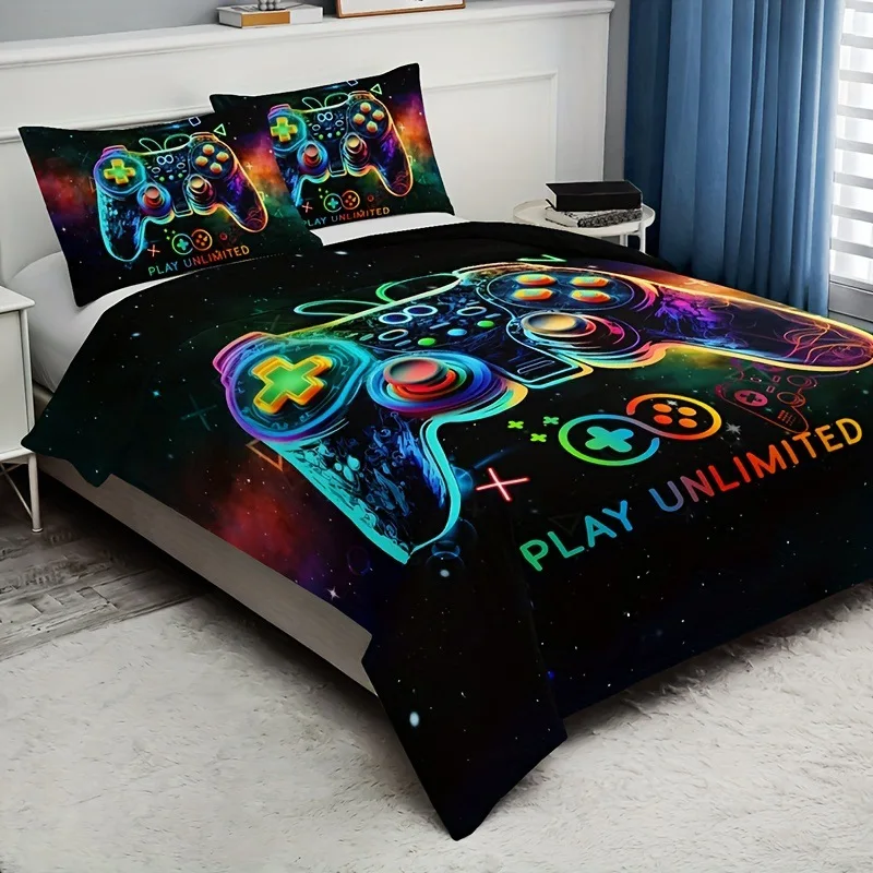 Spielkonsolen-Bettbezug-Set fü – Gaming Console Tower Bewertung und Preis