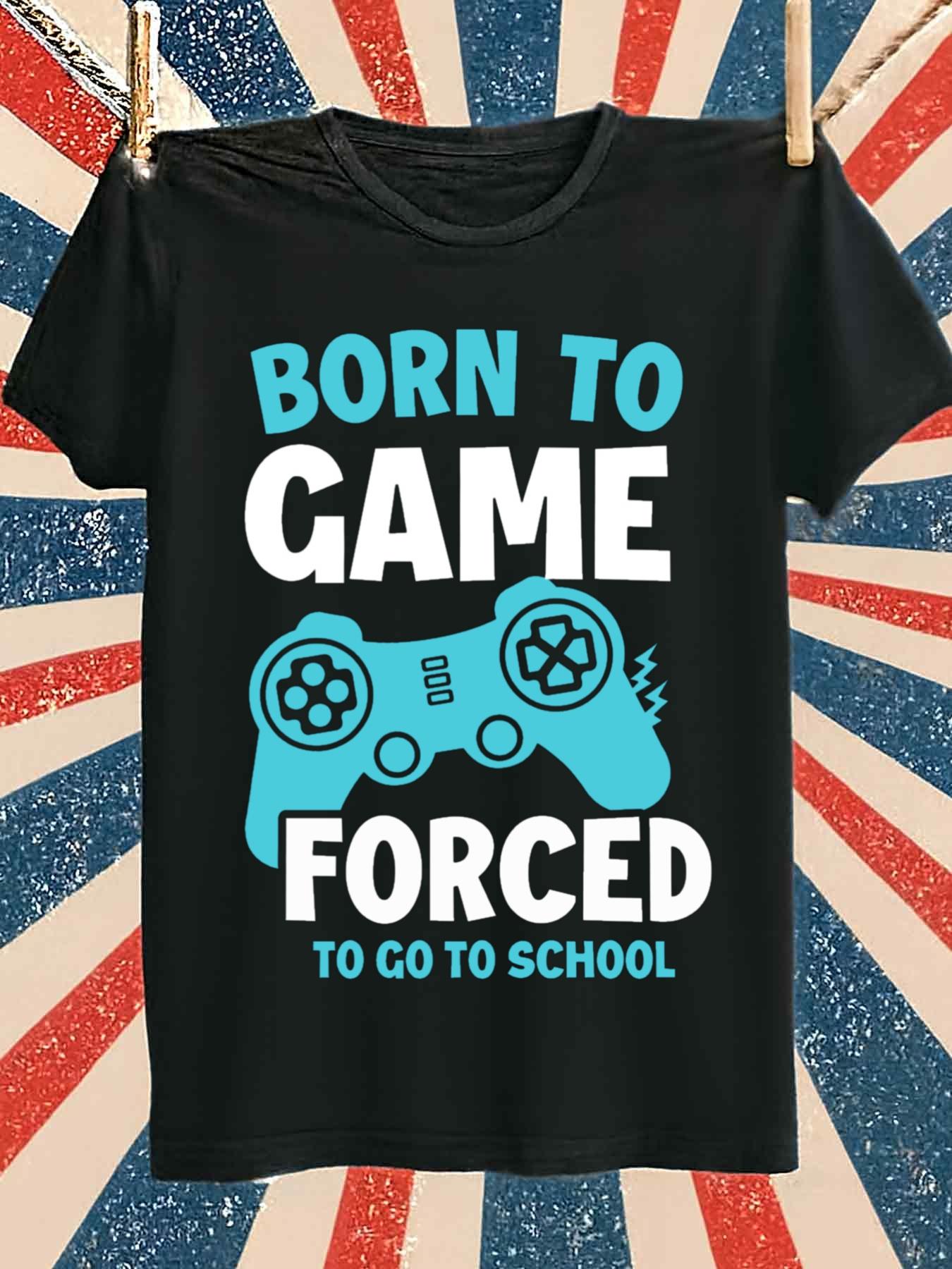 Born to Game Herren-Gaming-T-S – Gaming Console Logo Bewertung und Preis